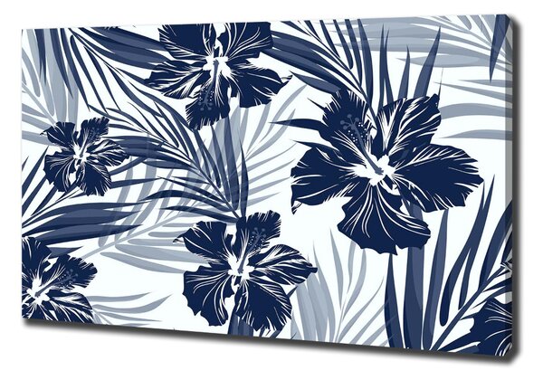 Tablou canvas flori tropicale