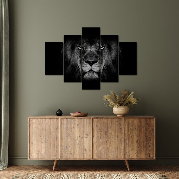 Tablou - Leu majestic (150x105 cm)
