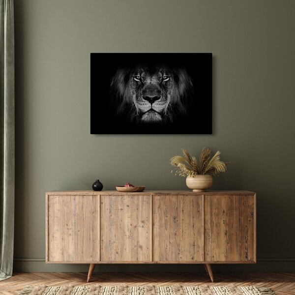 Tablou - Leu majestic (90x60 cm)