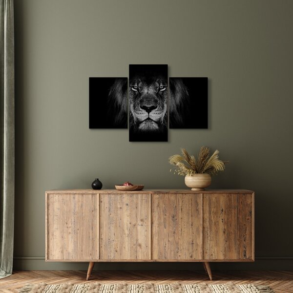 Tablou - Leu majestic (90x60 cm)