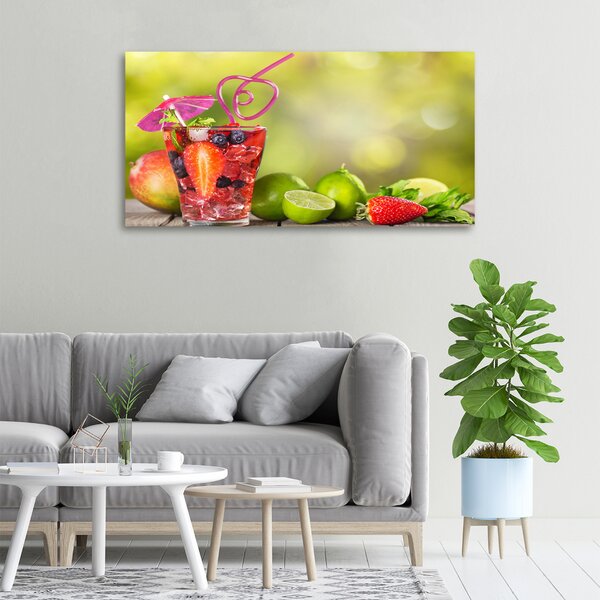 Tablou canvas cocktail de fructe