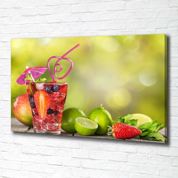 Tablou canvas cocktail de fructe