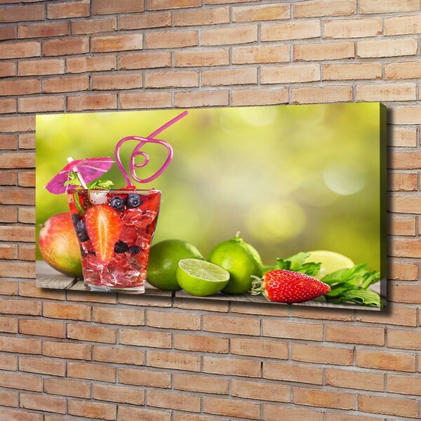 Tablou canvas cocktail de fructe