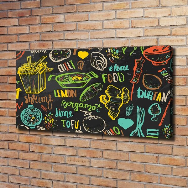 Print pe canvas mâncare tailandeză