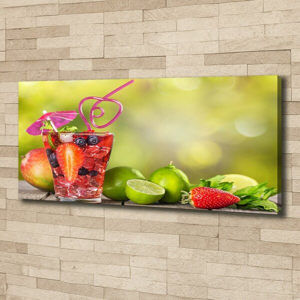 Tablou canvas cocktail de fructe