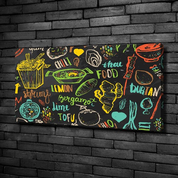Print pe canvas mâncare tailandeză