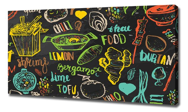Print pe canvas mâncare tailandeză