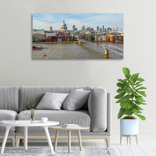 Print pe canvas Thames Londra