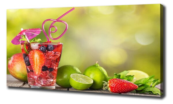 Tablou canvas cocktail de fructe