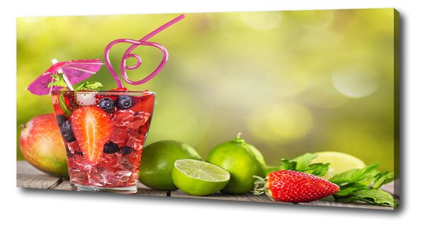 Tablou canvas cocktail de fructe