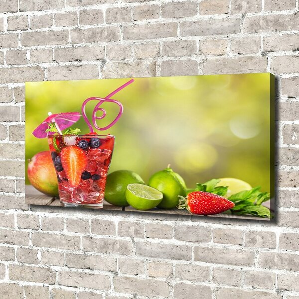 Tablou canvas cocktail de fructe