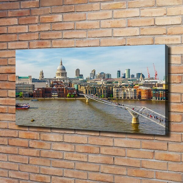 Print pe canvas Thames Londra