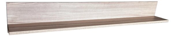 Polita living OSLO OS6, stejar riva, PAL laminat, 160x20x24 cm