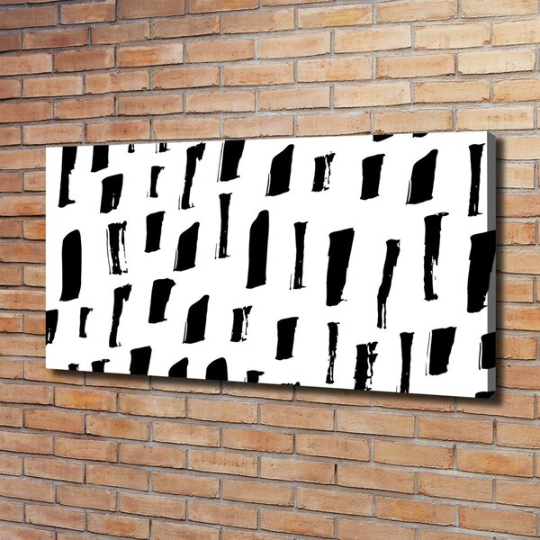 Print pe canvas pata alb-negru