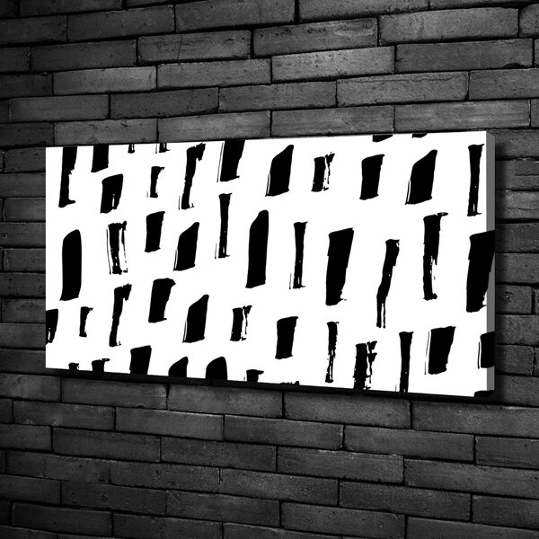 Print pe canvas pata alb-negru