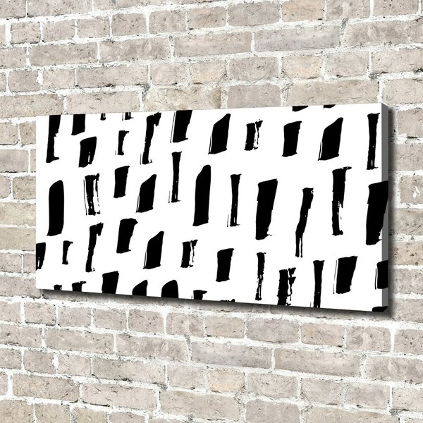 Print pe canvas pata alb-negru