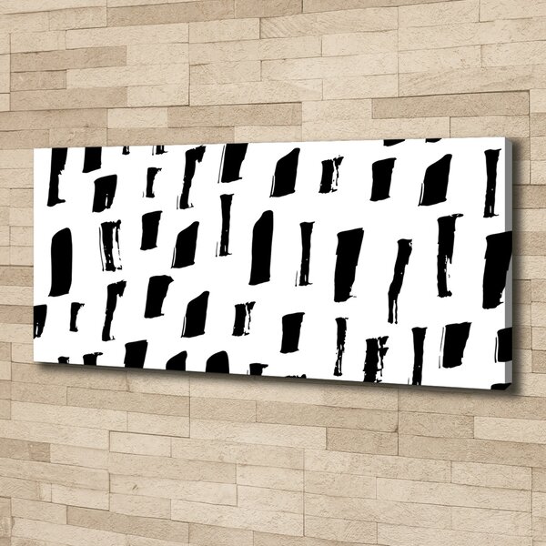 Print pe canvas pata alb-negru