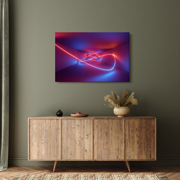 Tablou cu abstracție modernă (90x60 cm)