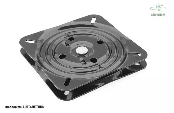 Scaun SERVIO, negru - Bluvel 19, stofa catifelata/metal, 55x58x88 cm