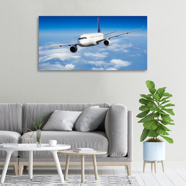 Imprimare tablou canvas Avionul în aer