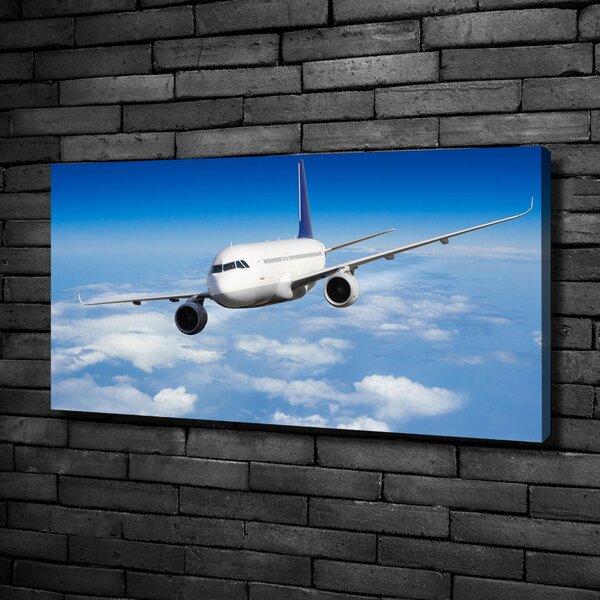 Imprimare tablou canvas Avionul în aer