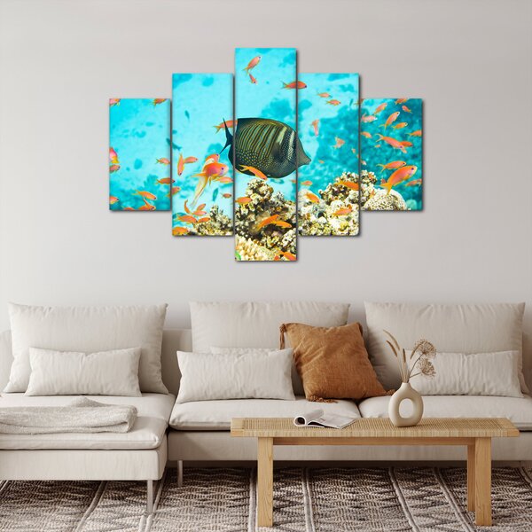 Tablou lumii submarine (150x105 cm)
