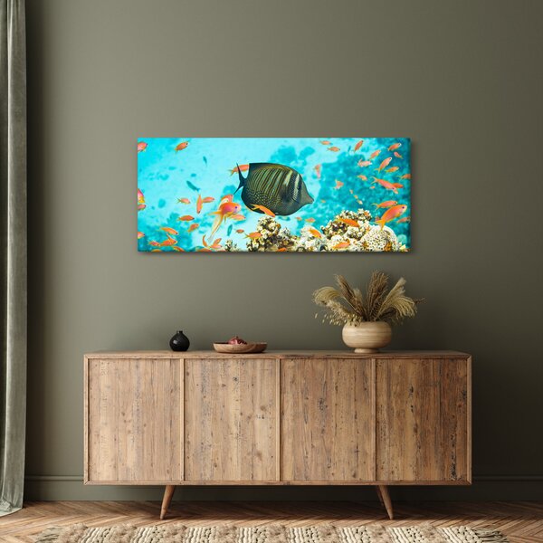 Tablou lumii submarine (120x50 cm)