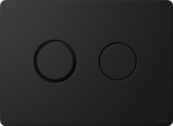 Cersanit Accento Circle buton de spălare pentru WC negru K97-425