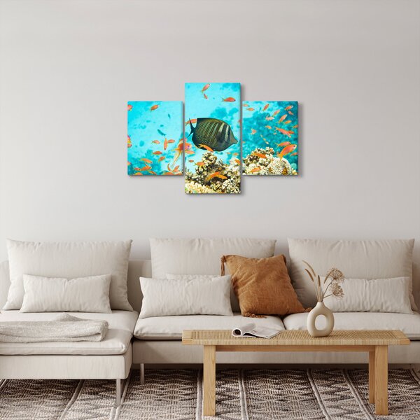 Tablou lumii submarine (90x60 cm)