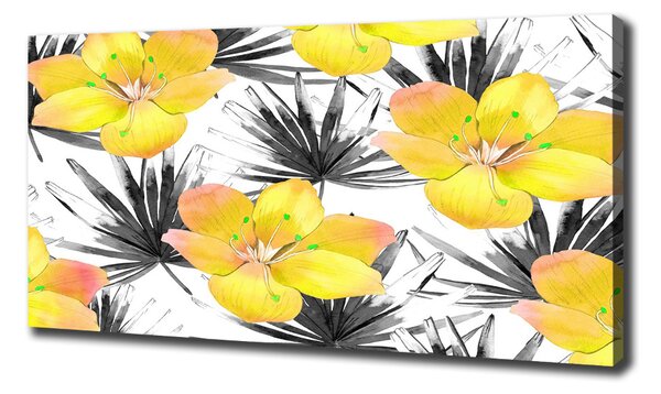 Tablouri tipărite pe pânză flori tropicale