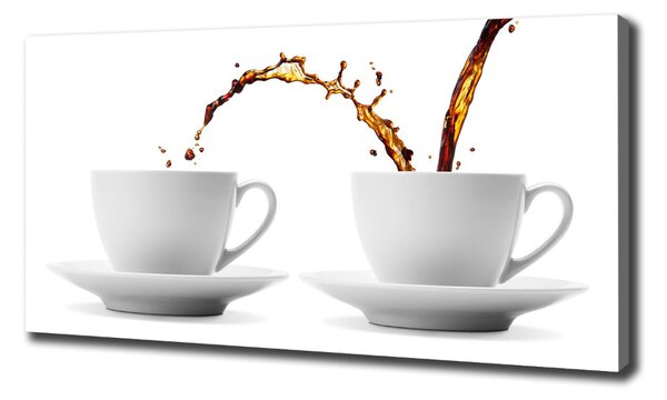 Print pe canvas Turnând cafea