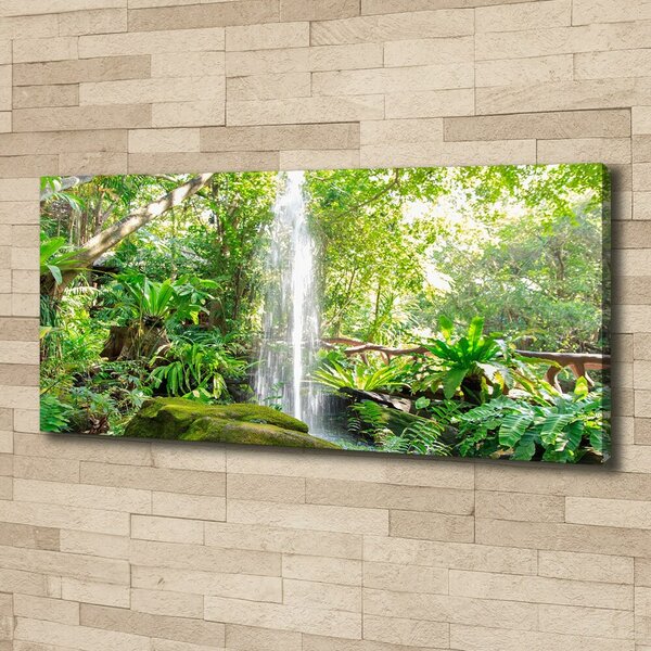 Imprimare tablou canvas Cascadă