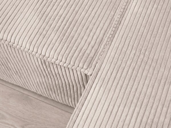 Coltar in forma de U SMART COSARO bej deschis 295x140 cm