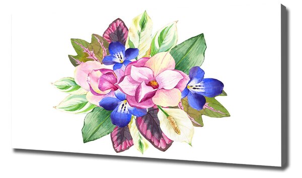 Pictură pe pânză buchet de flori