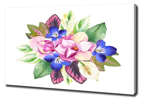 Pictură pe pânză buchet de flori