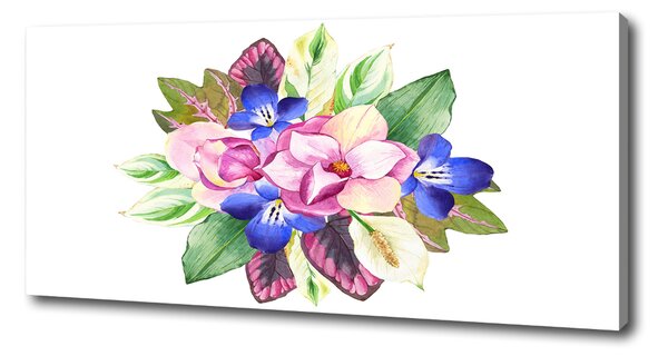 Pictură pe pânză buchet de flori