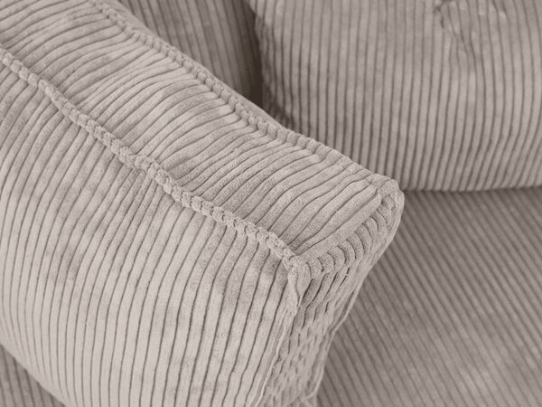 Coltar in forma de U SMART COSARO bej deschis 295x140 cm
