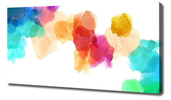Pictură pe pânză pete colorate