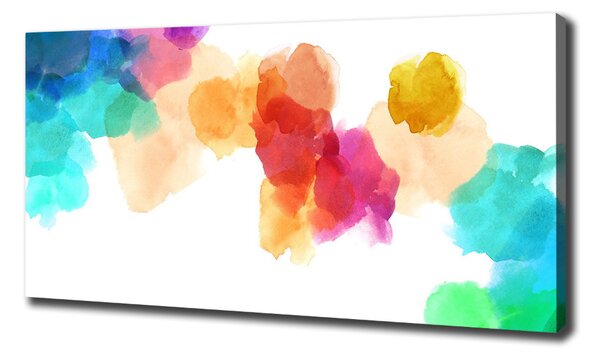 Pictură pe pânză pete colorate