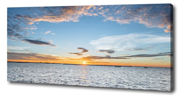 Tablou canvas Amurg pe mare