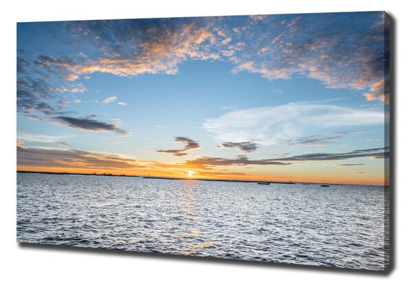 Tablou canvas Amurg pe mare