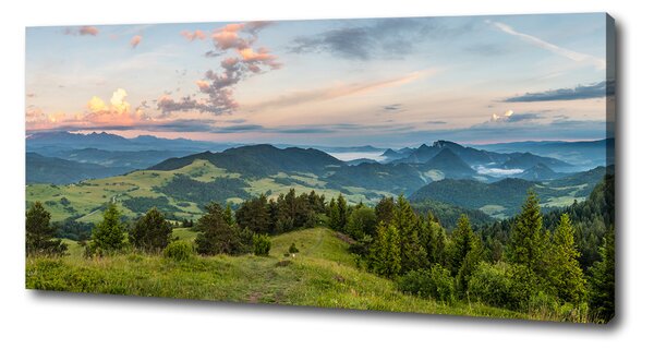 Tablou pe pânză canvas Panorama Pieniny