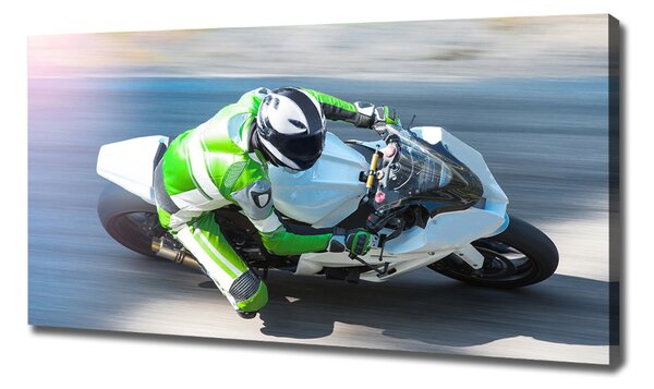 Tablou pe pânză cursă de motociclete