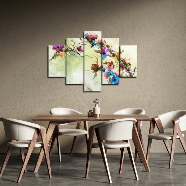 Tablou - Pictua cu flori (150x105 cm)