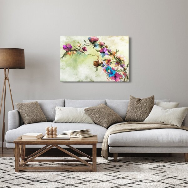 Tablou - Pictua cu flori (90x60 cm)