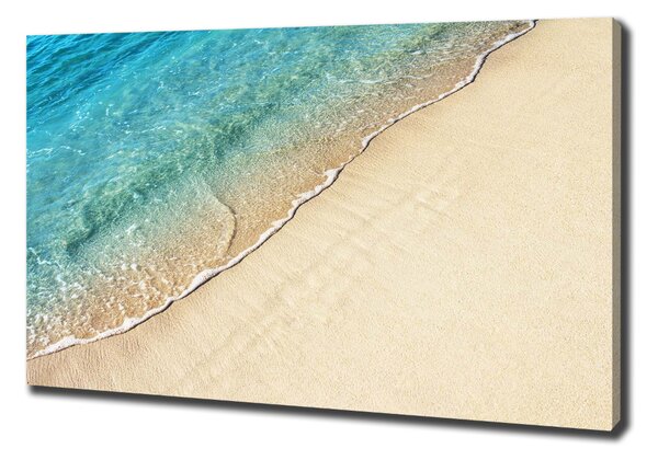 Print pe canvas Wave pe plajă