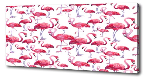 Print pe canvas Flamingos