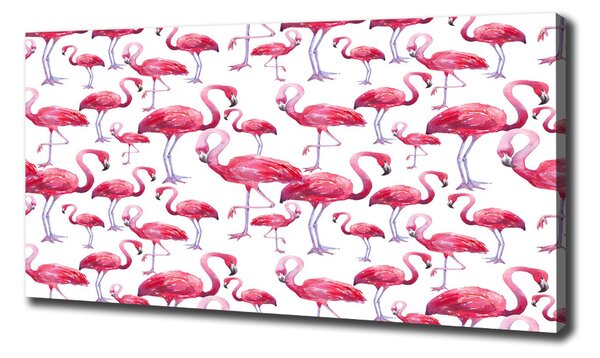 Print pe canvas Flamingos