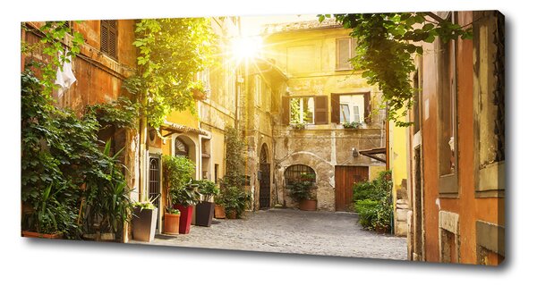 Imprimare tablou canvas străzile italiene