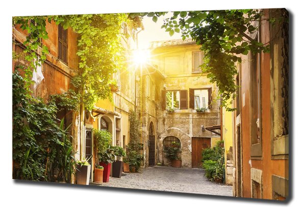 Imprimare tablou canvas străzile italiene
